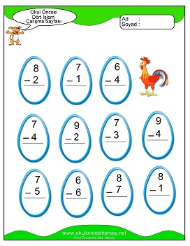 İşlemler yaprak test